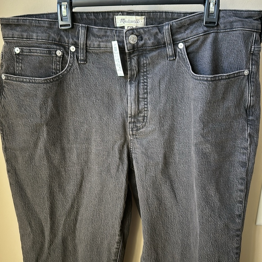 Madewell Gray Vintage Relaxed Jeans